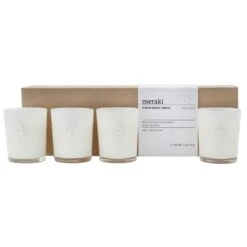 Wohnraum Verkauf -Wohnraum Verkauf meraki scented advent candles 4 pack frozen meadow 0